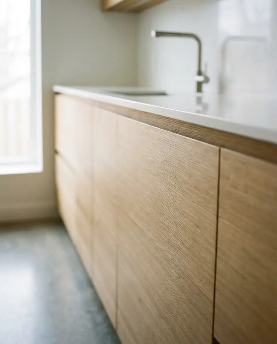 Rift Sawn White Oak for Minimalist Kitchens 1