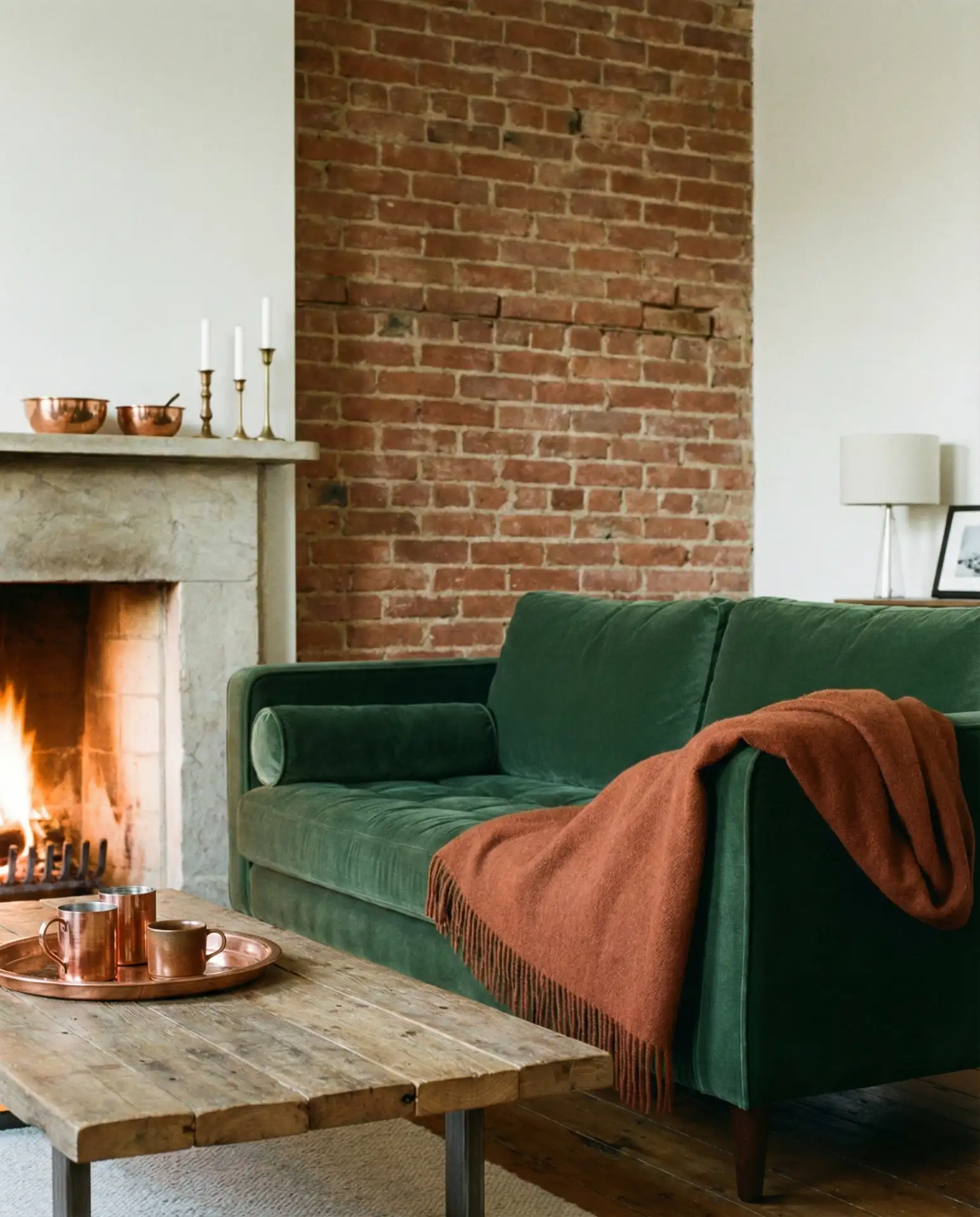 Rust and Green Autumn Warmth 2