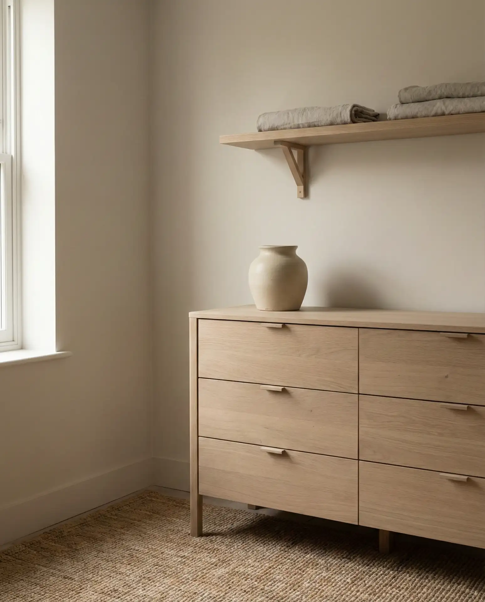 Rustic Bedroom with Minimalist Scandinavian Influence 2