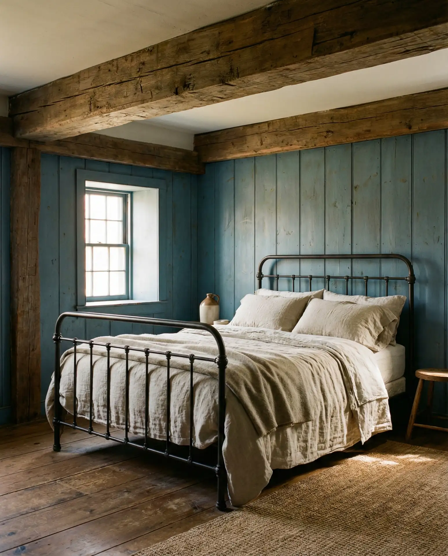 Rustic Blue with Reclaimed Wood 2