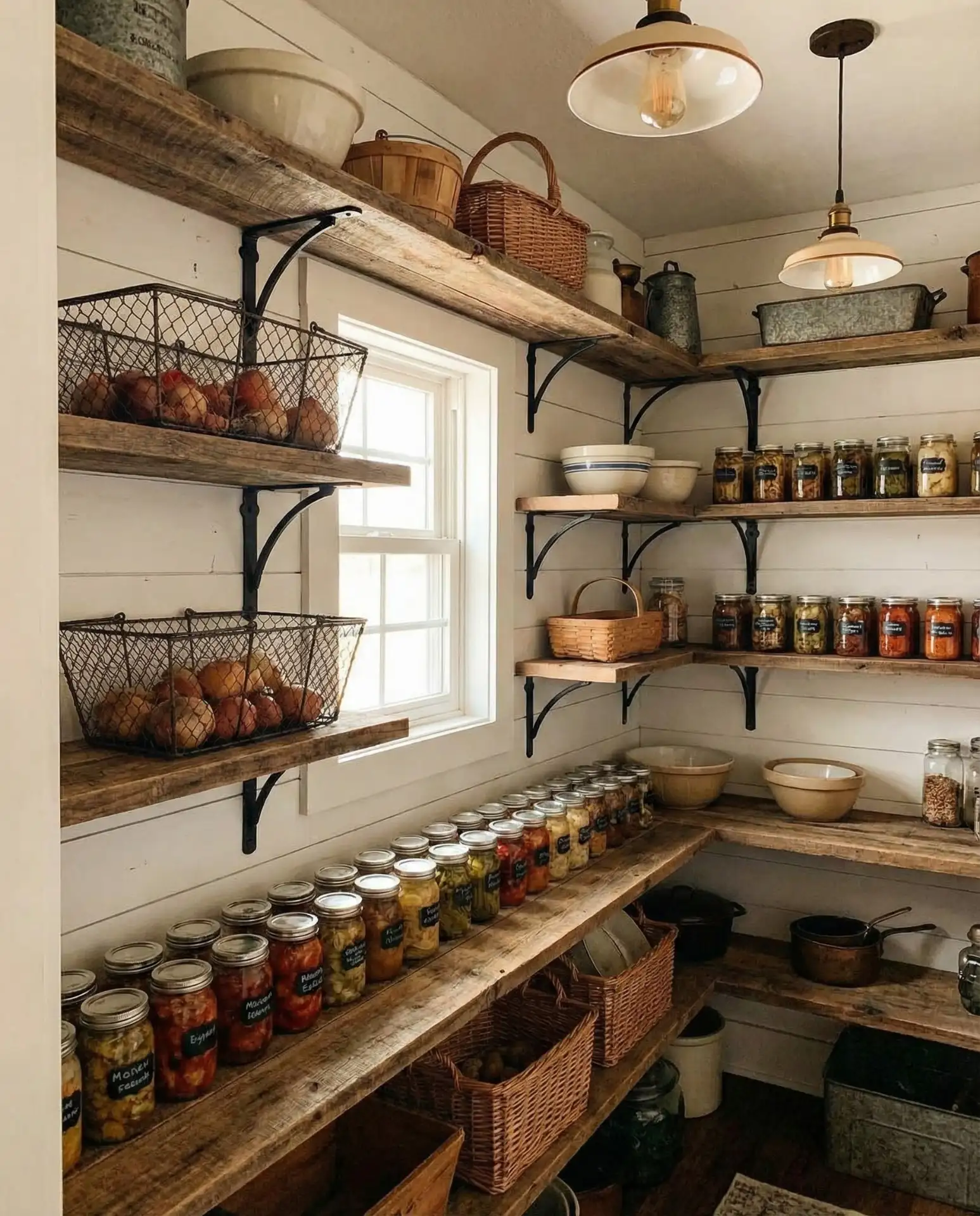 Rustic Farmhouse Pantry 1