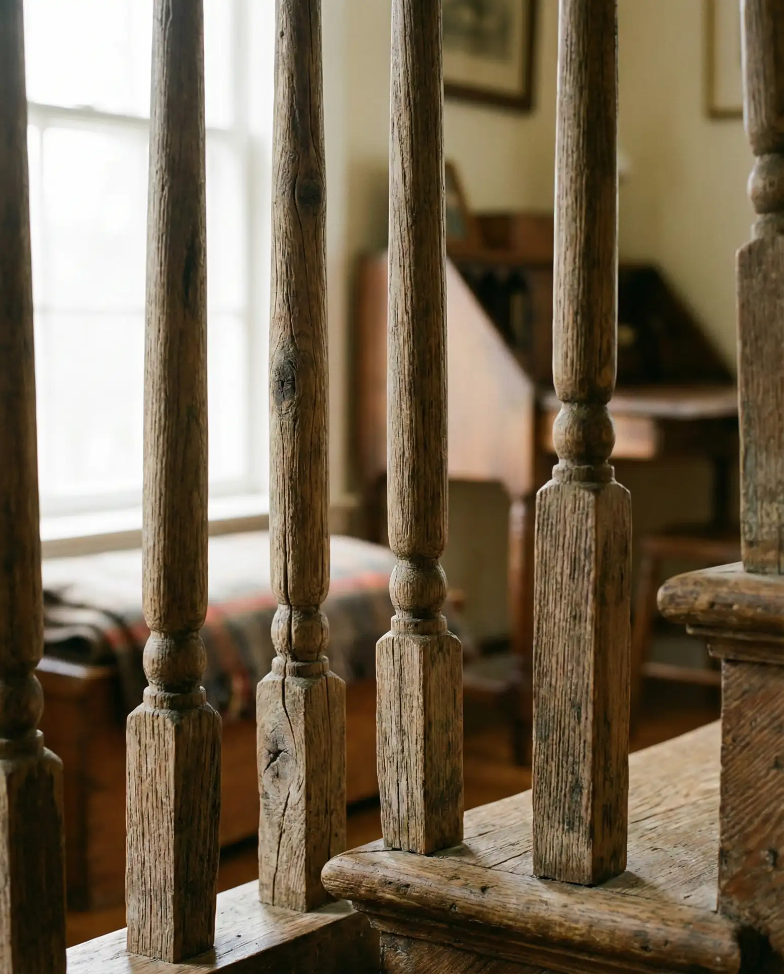 Rustic Reclaimed Wood Balusters 1