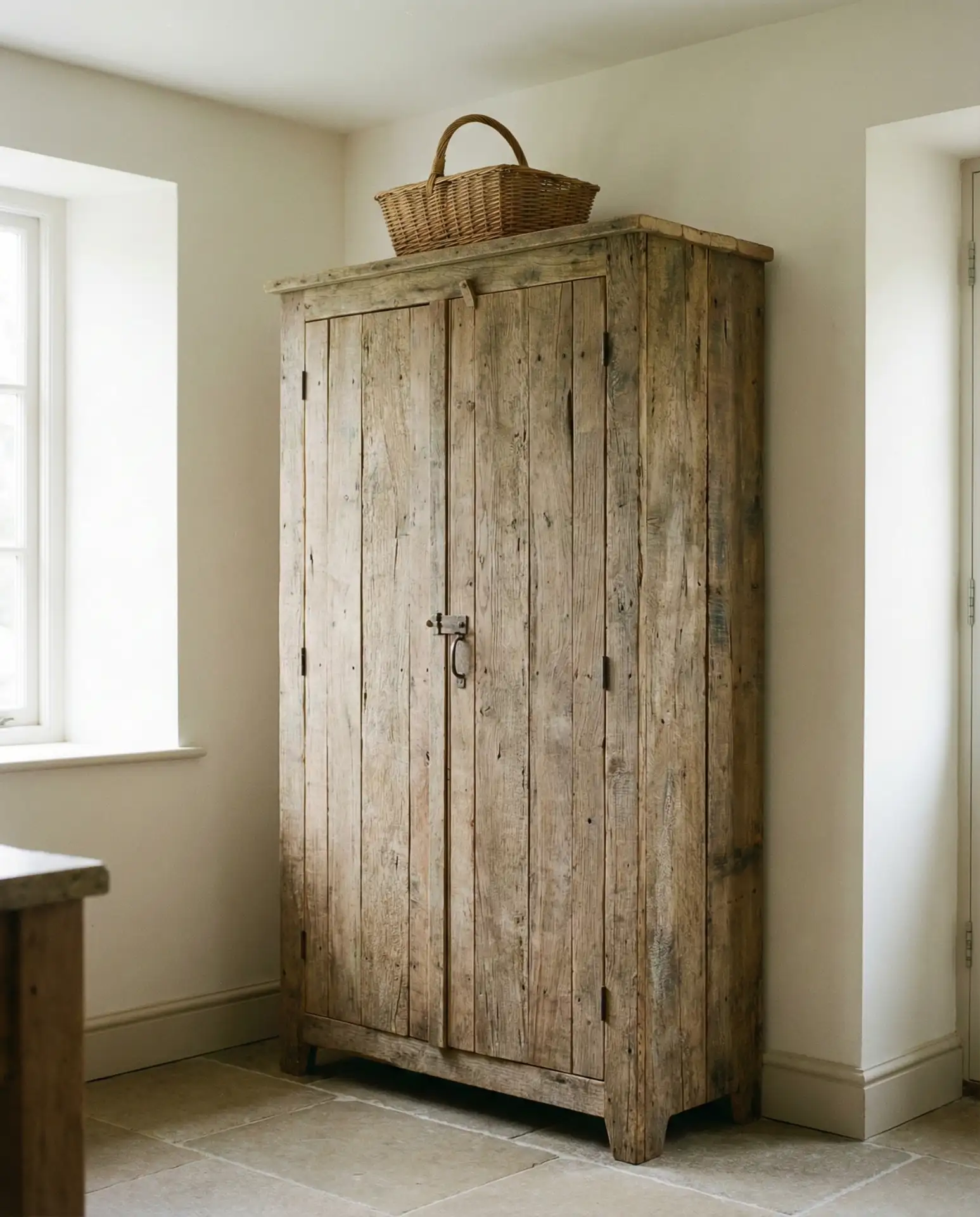 Rustic Reclaimed Wood Pantry 2