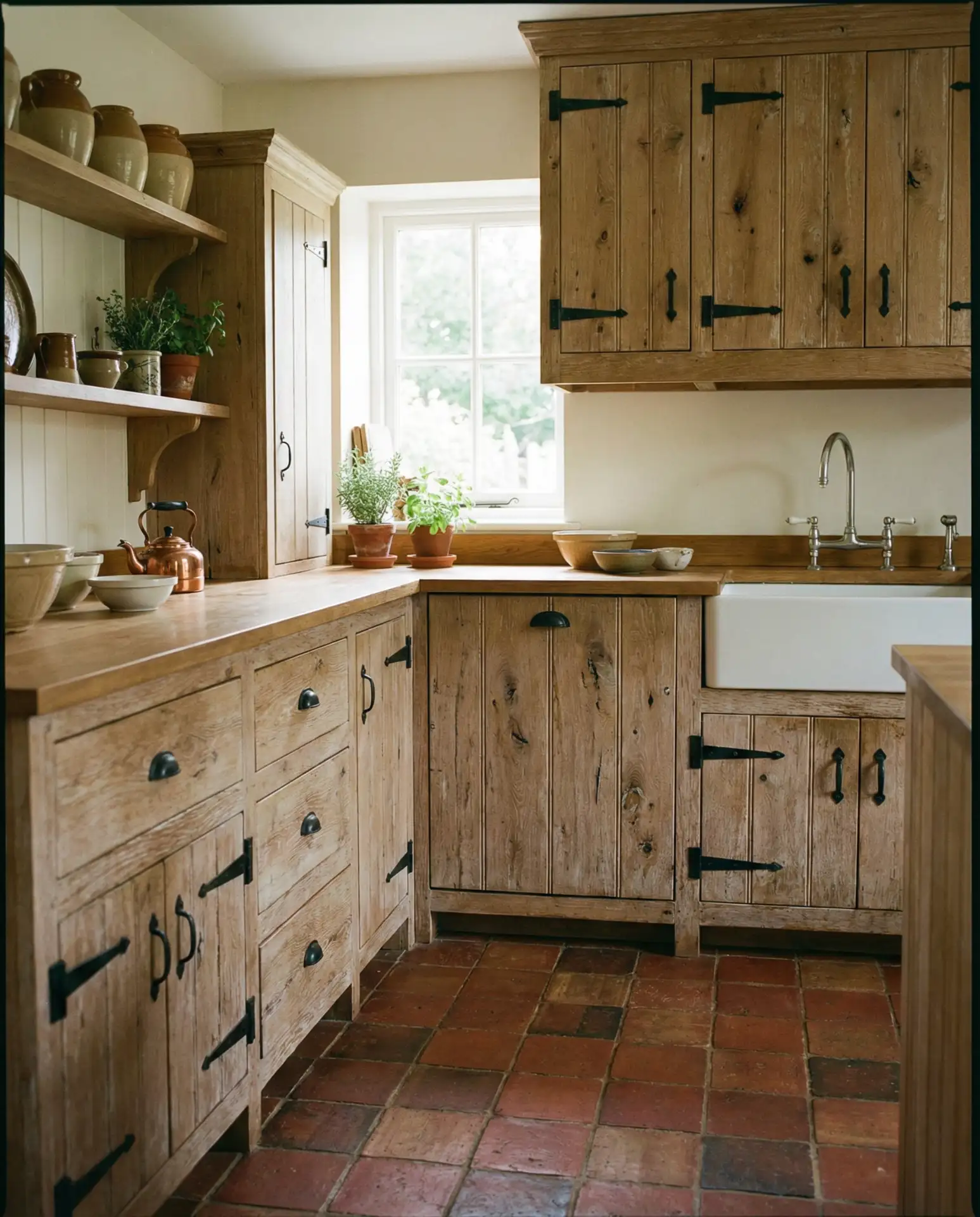 Rustic White Oak with Visible Knots 2