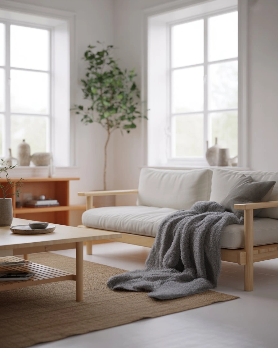 Scandi Cottage Living Room with Nordic Simplicity 2