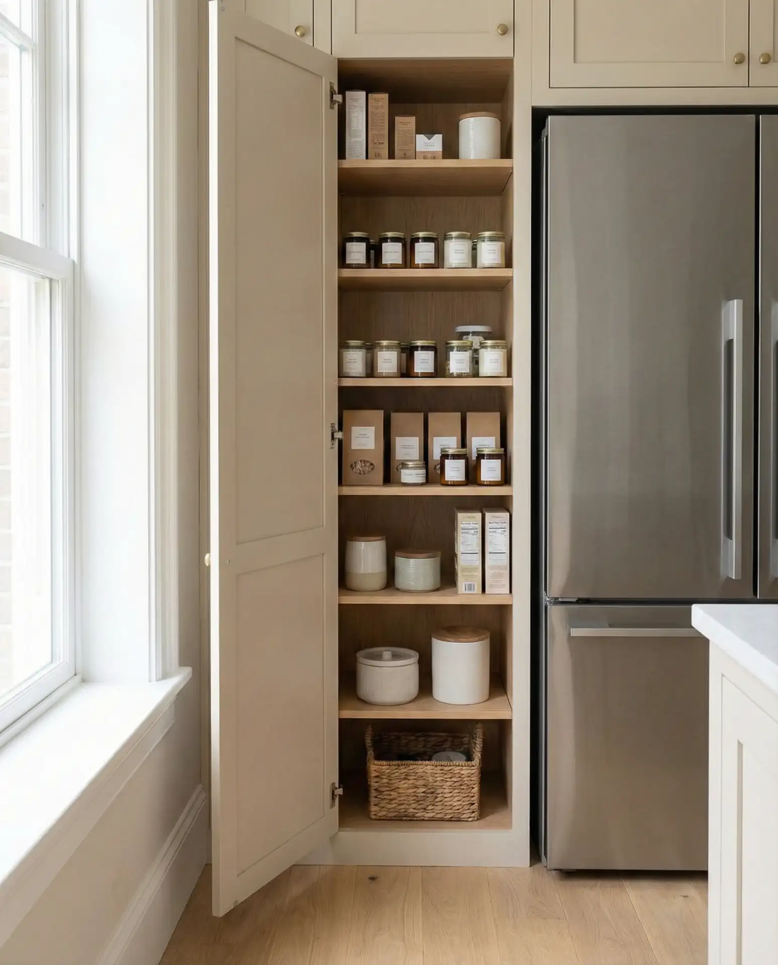Shallow Pantry for Small Apartments 1