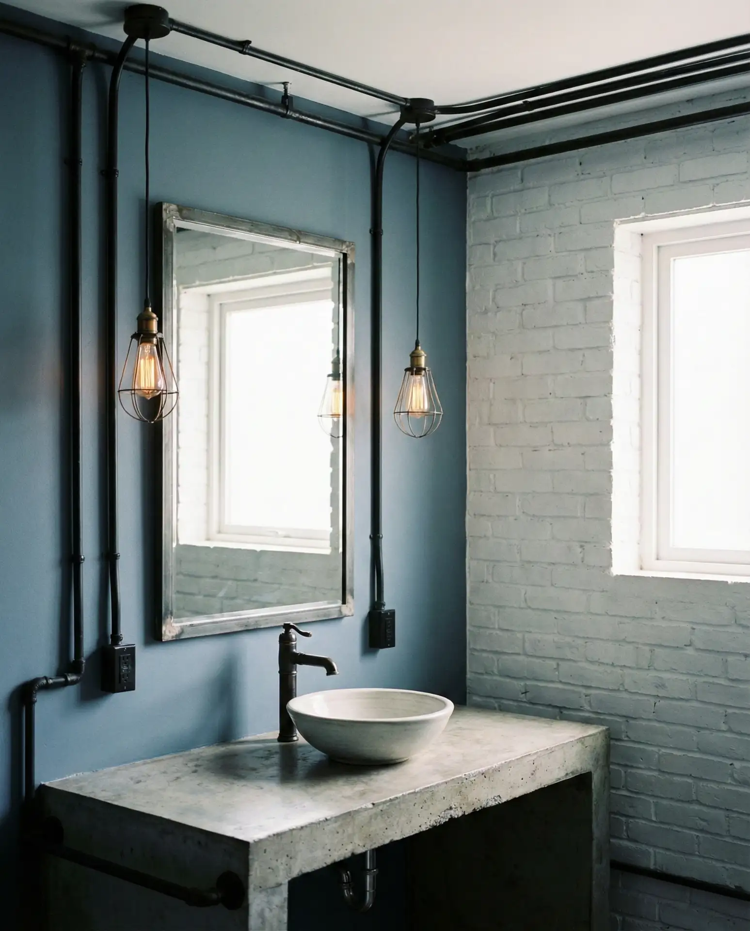 Slate Blue Industrial Edge 2