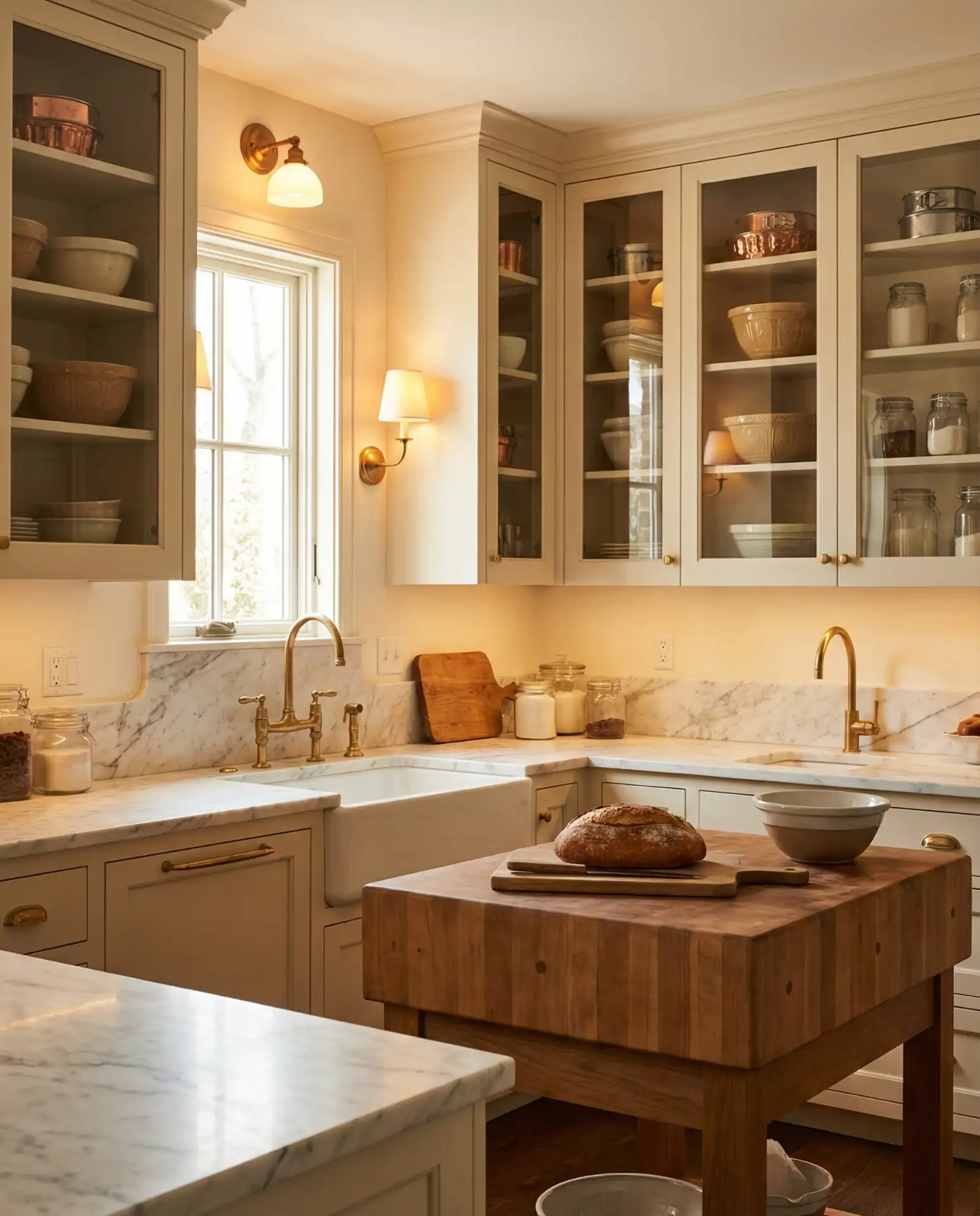 Small Bakery-Inspired Kitchen Layout 1