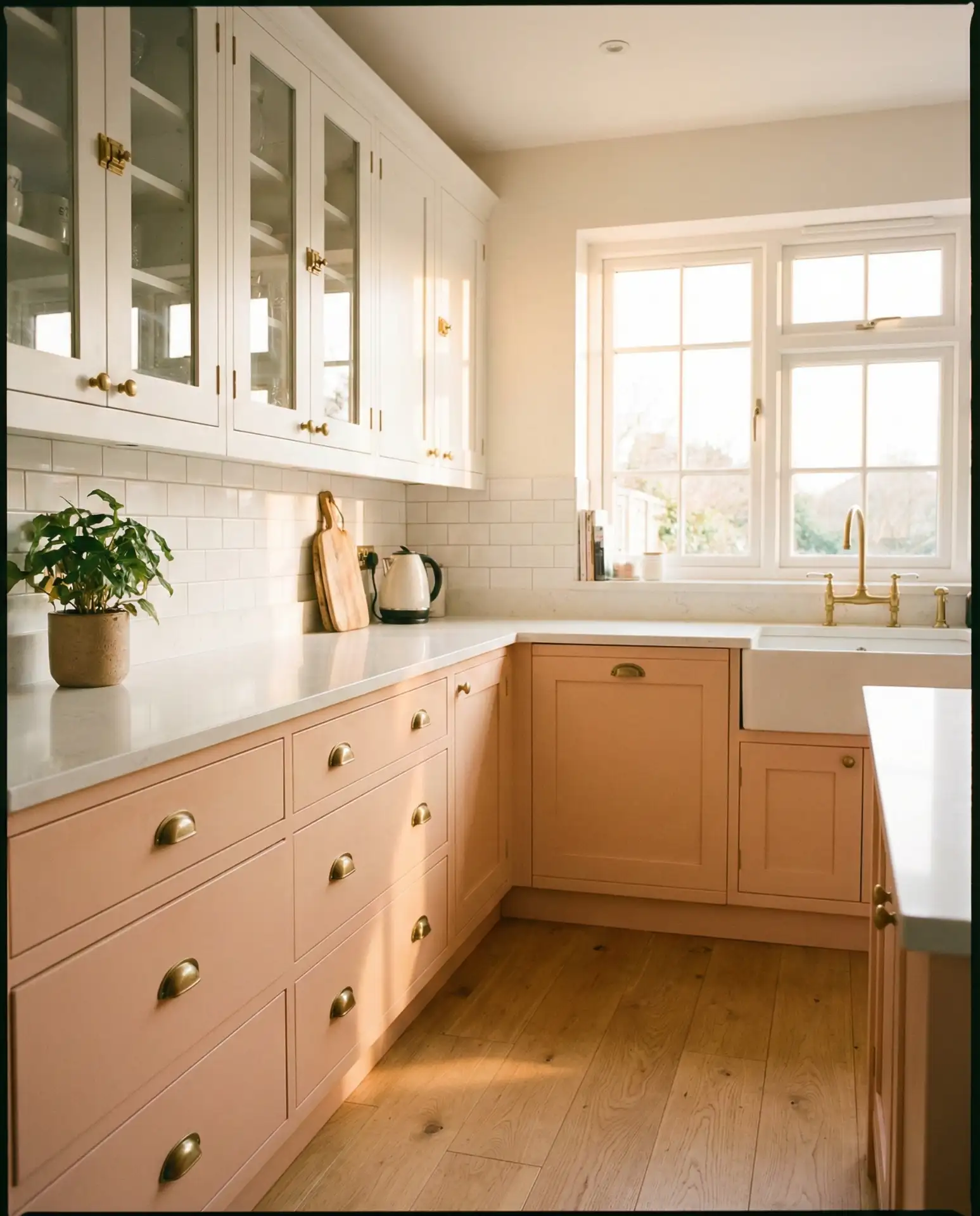 Soft Peach and White Freshness 2