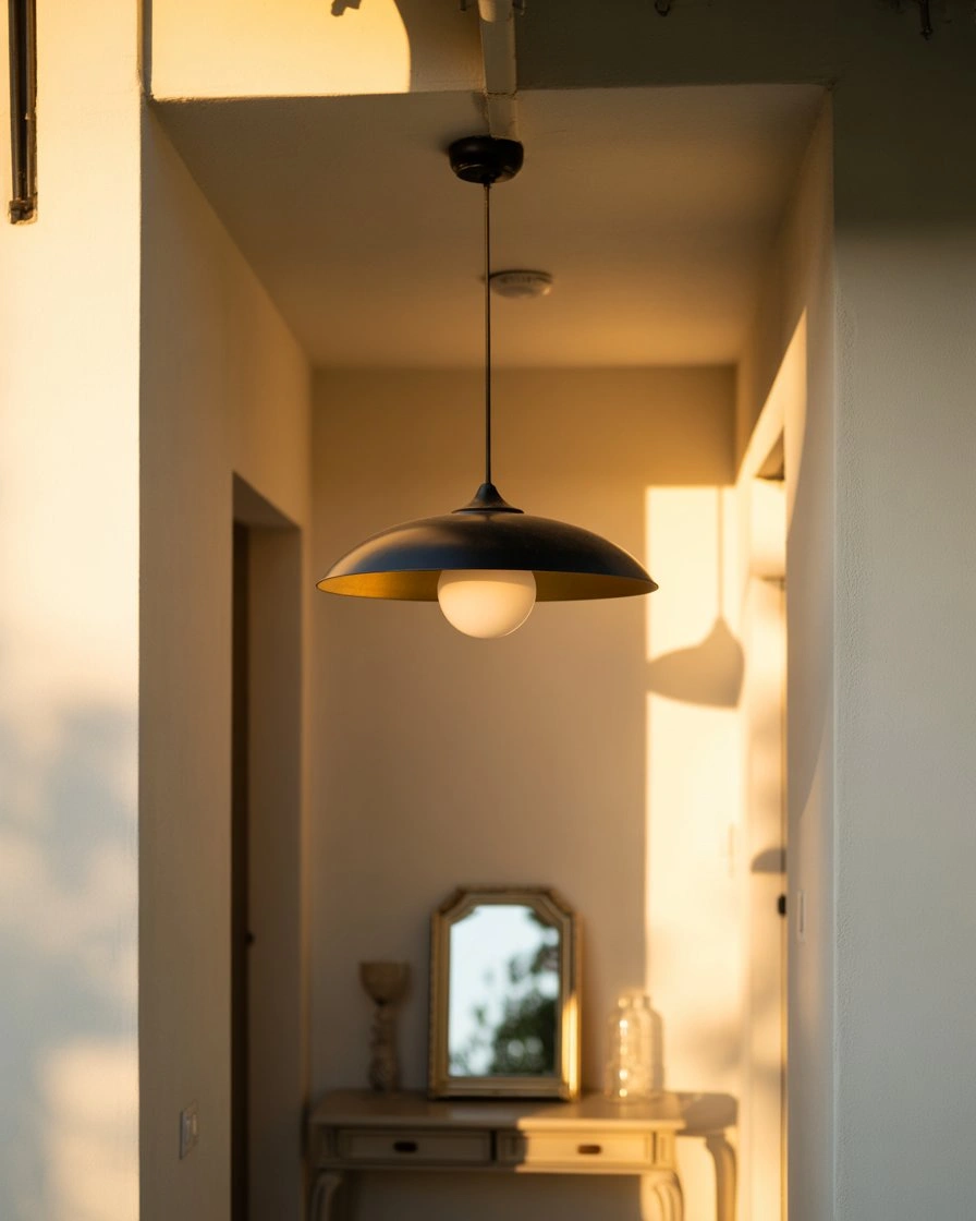 Statement Light Fixture as Focal Point 1