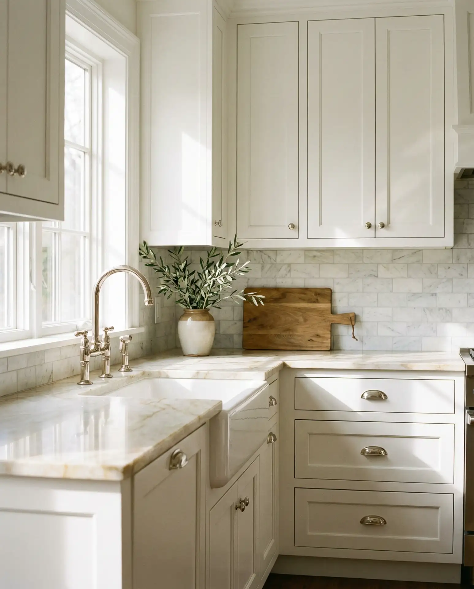 Subtle Luxury with Taj Mahal Quartzite 1