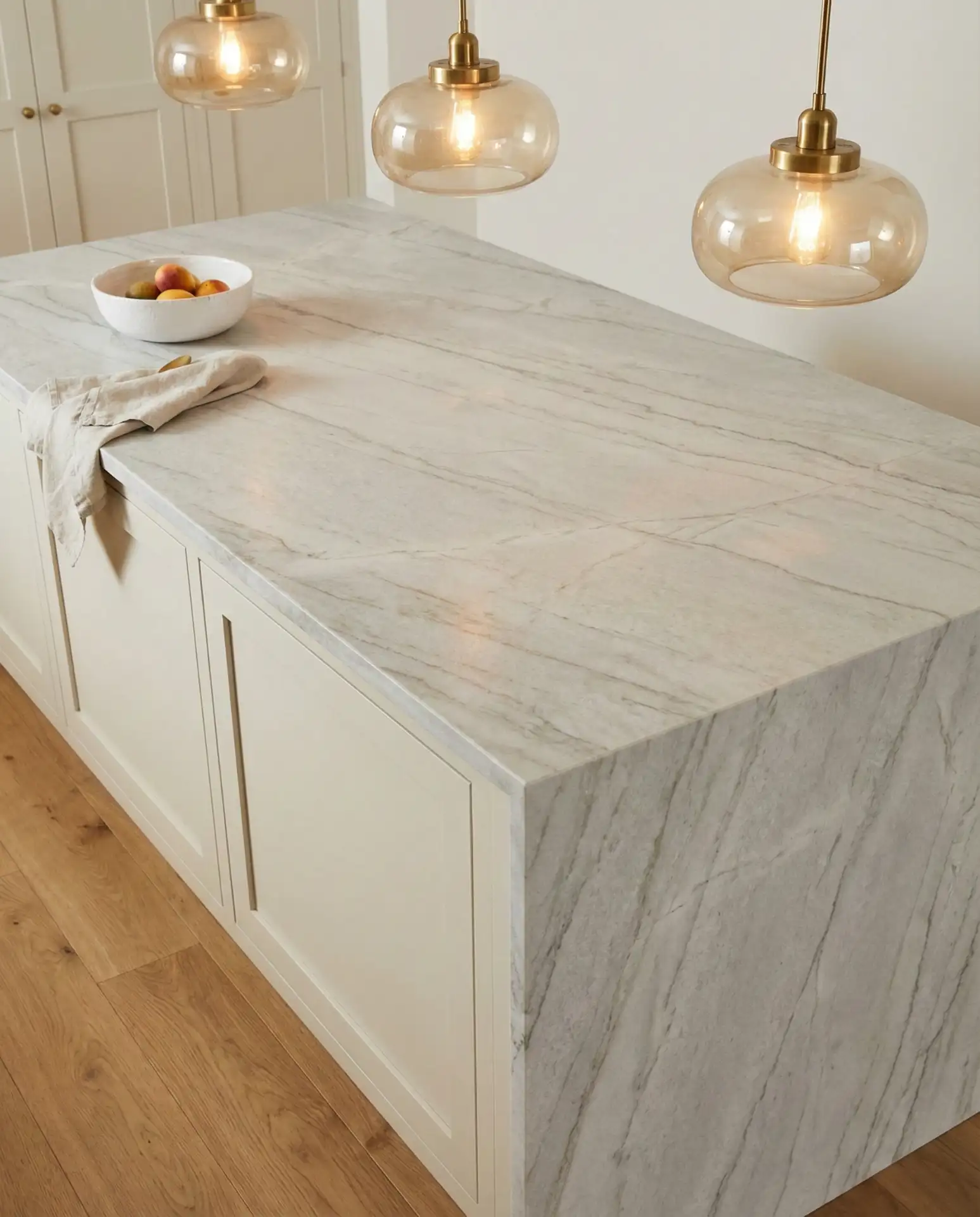 Subtle Luxury with Taj Mahal Quartzite 2