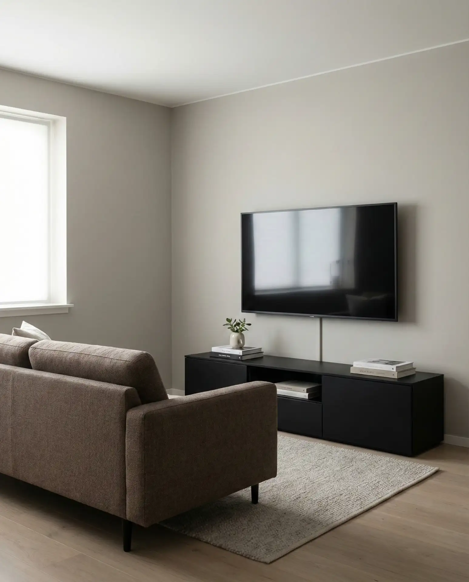 TV Stand Integration for Media Rooms 1