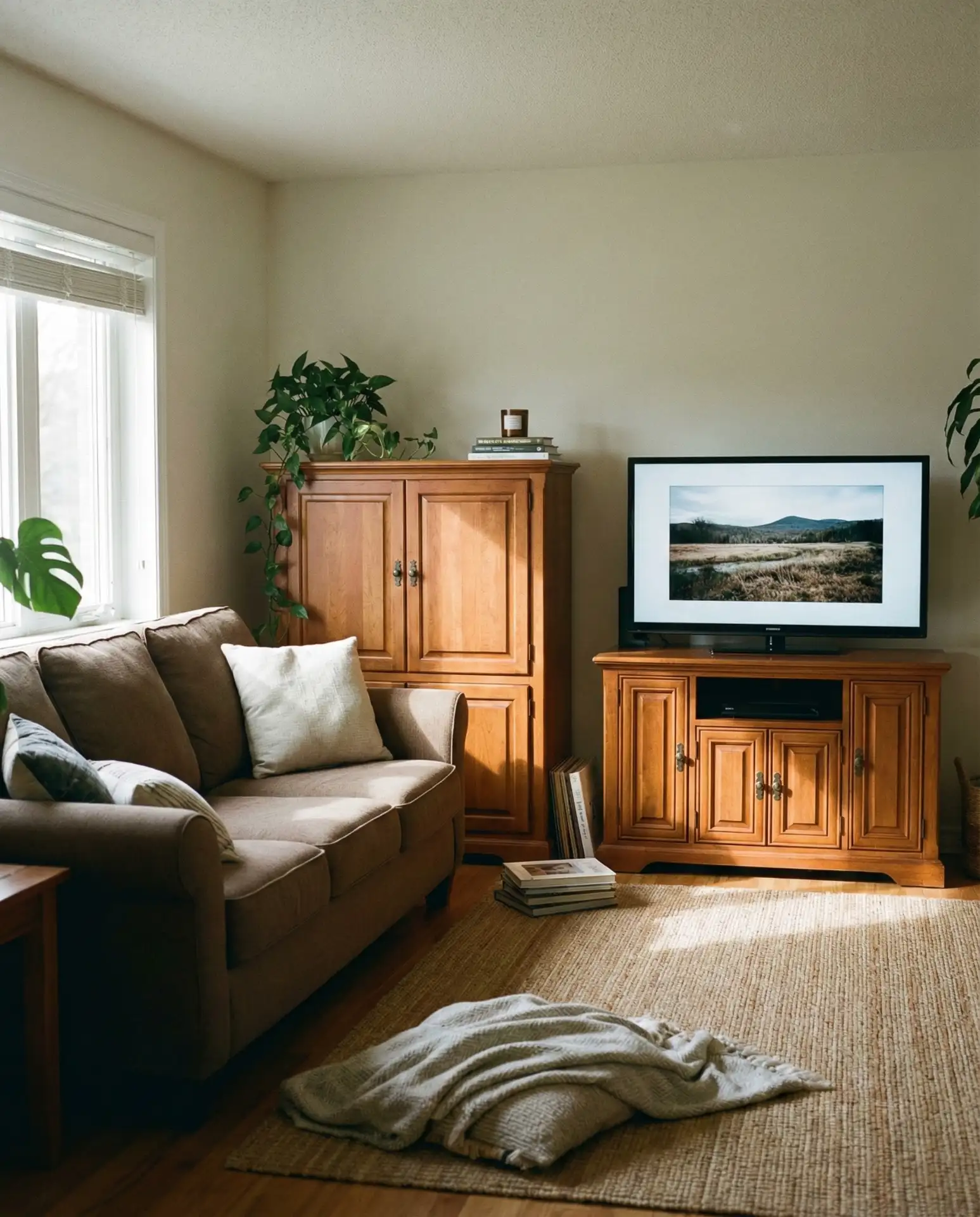 TV Stand Integration for Media Rooms 2