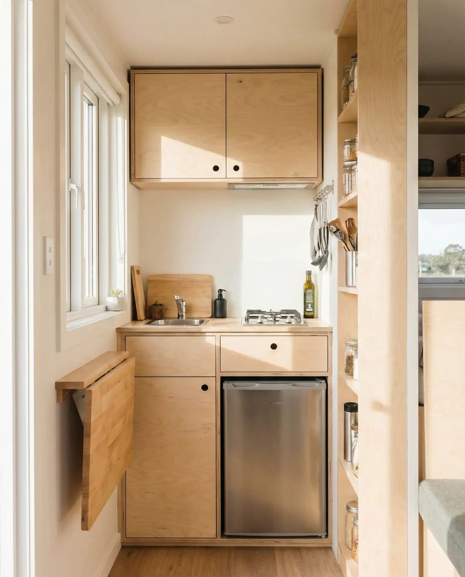 Tiny House Kitchen Layout 2