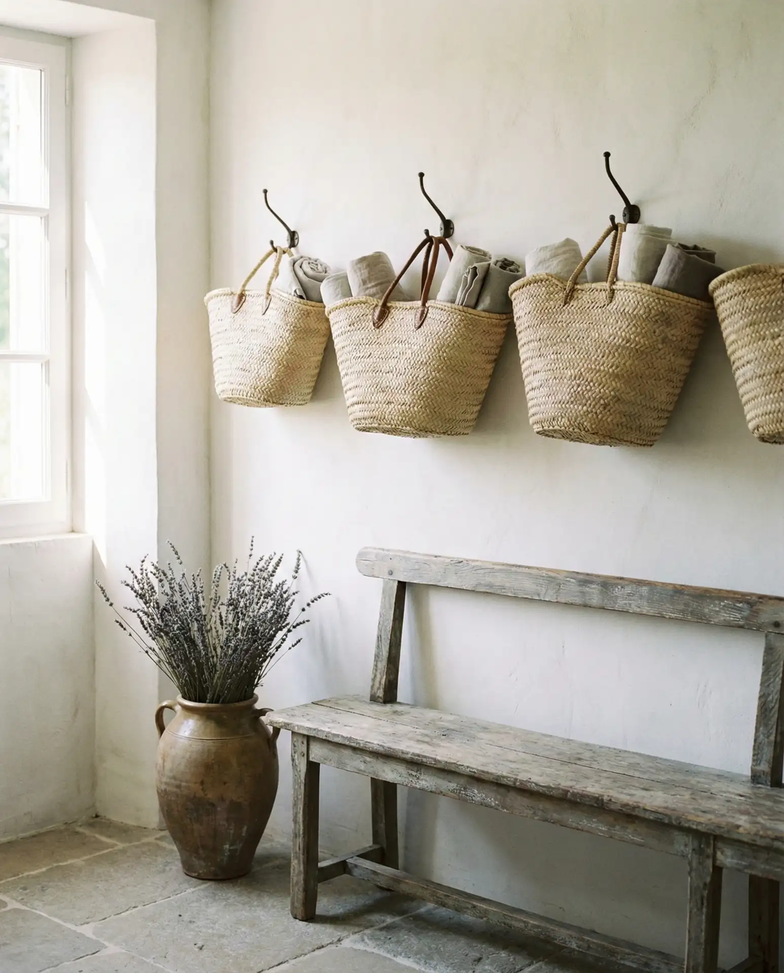 Vintage Market Baskets for Storage 1