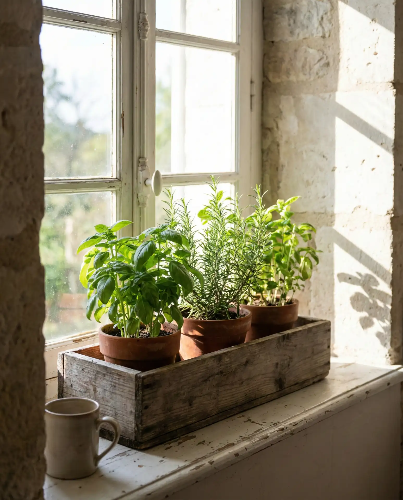 Vintage Market Baskets for Storage 2