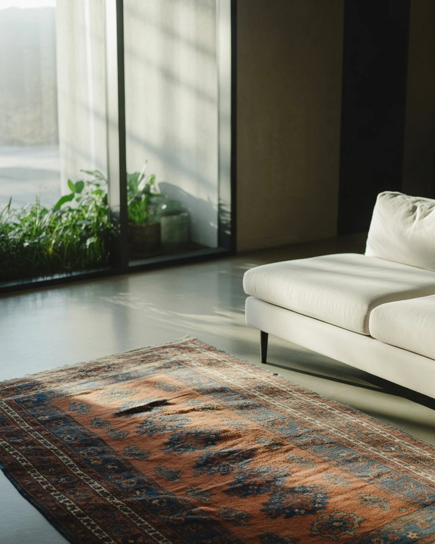 Vintage Rugs Ground Modern Spaces 2