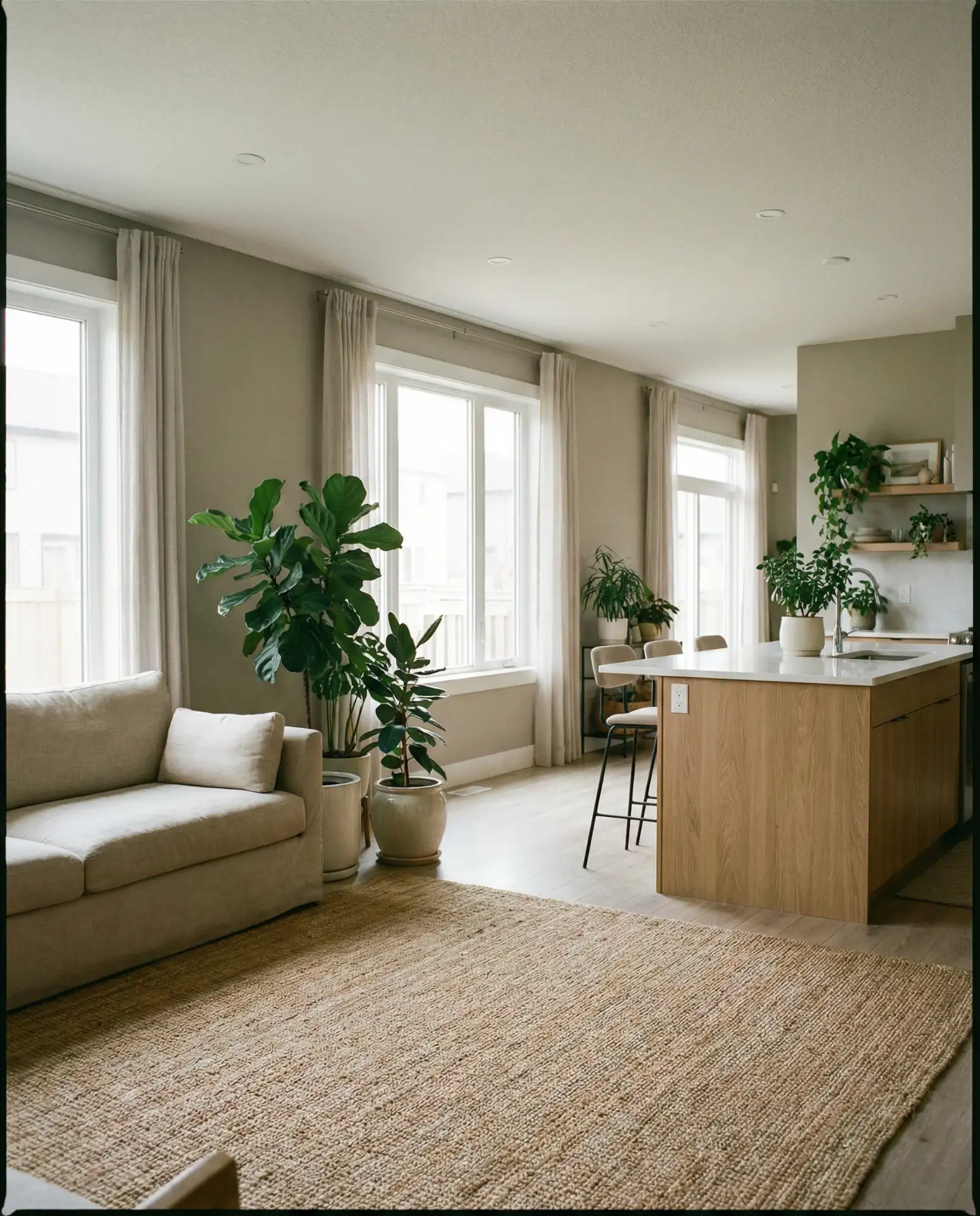 Warm Greige for Open Concept Spaces 2