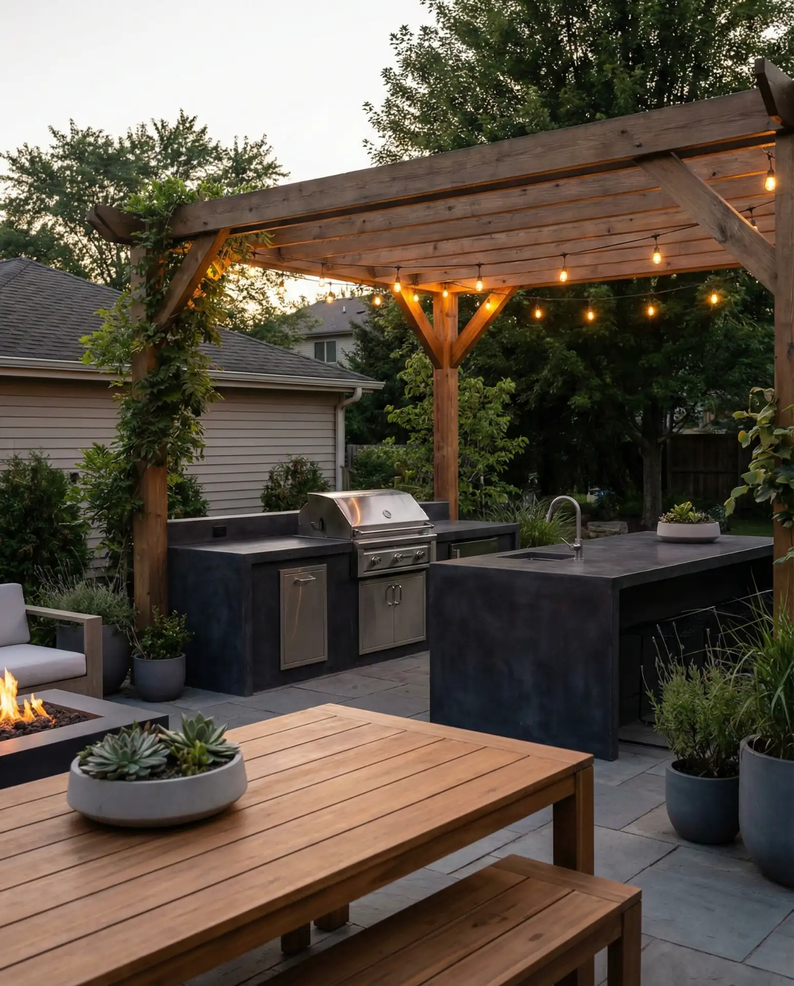 Weatherproof Beauty in Outdoor Countertops 2