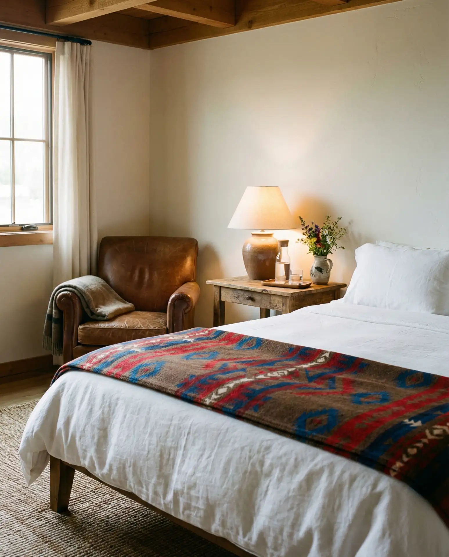 Western Guest Bedroom Welcome 1
