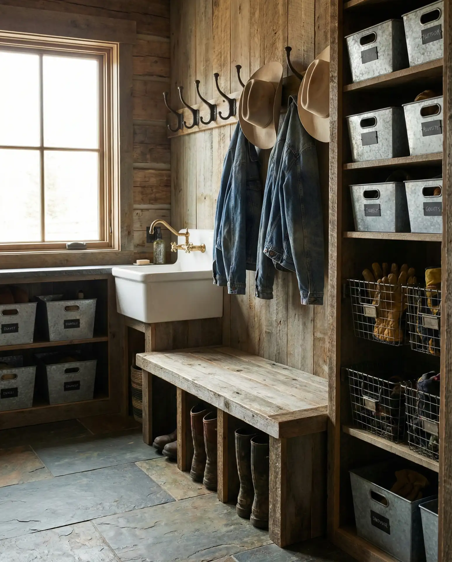 Western Mudroom Function and Style 1