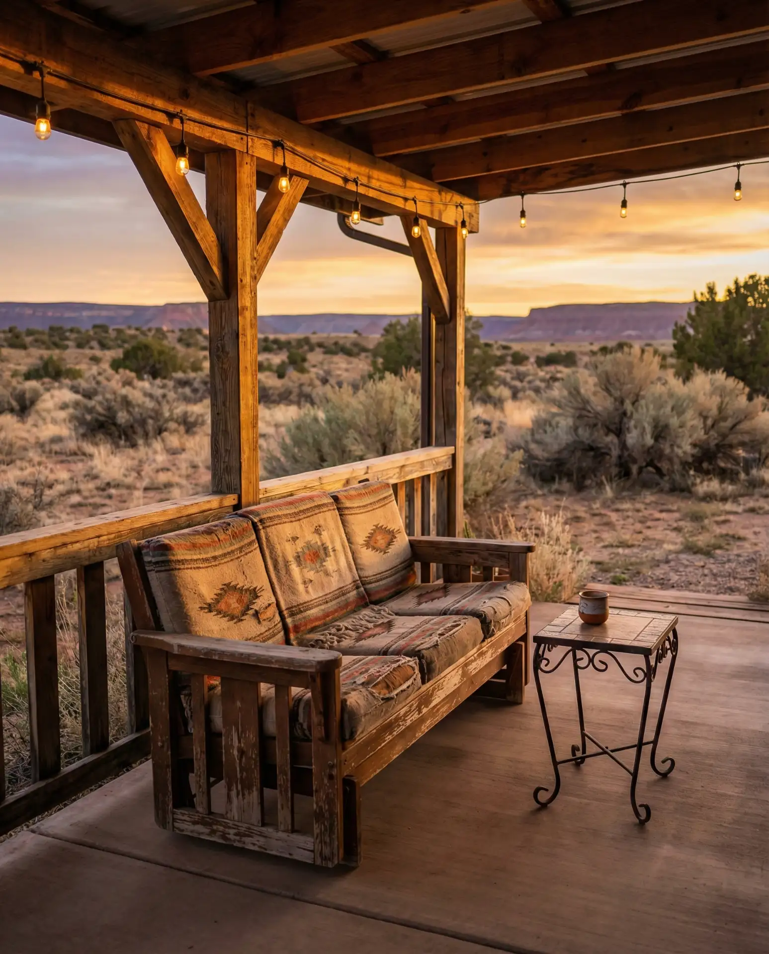 Western Porch and Outdoor Spaces 1