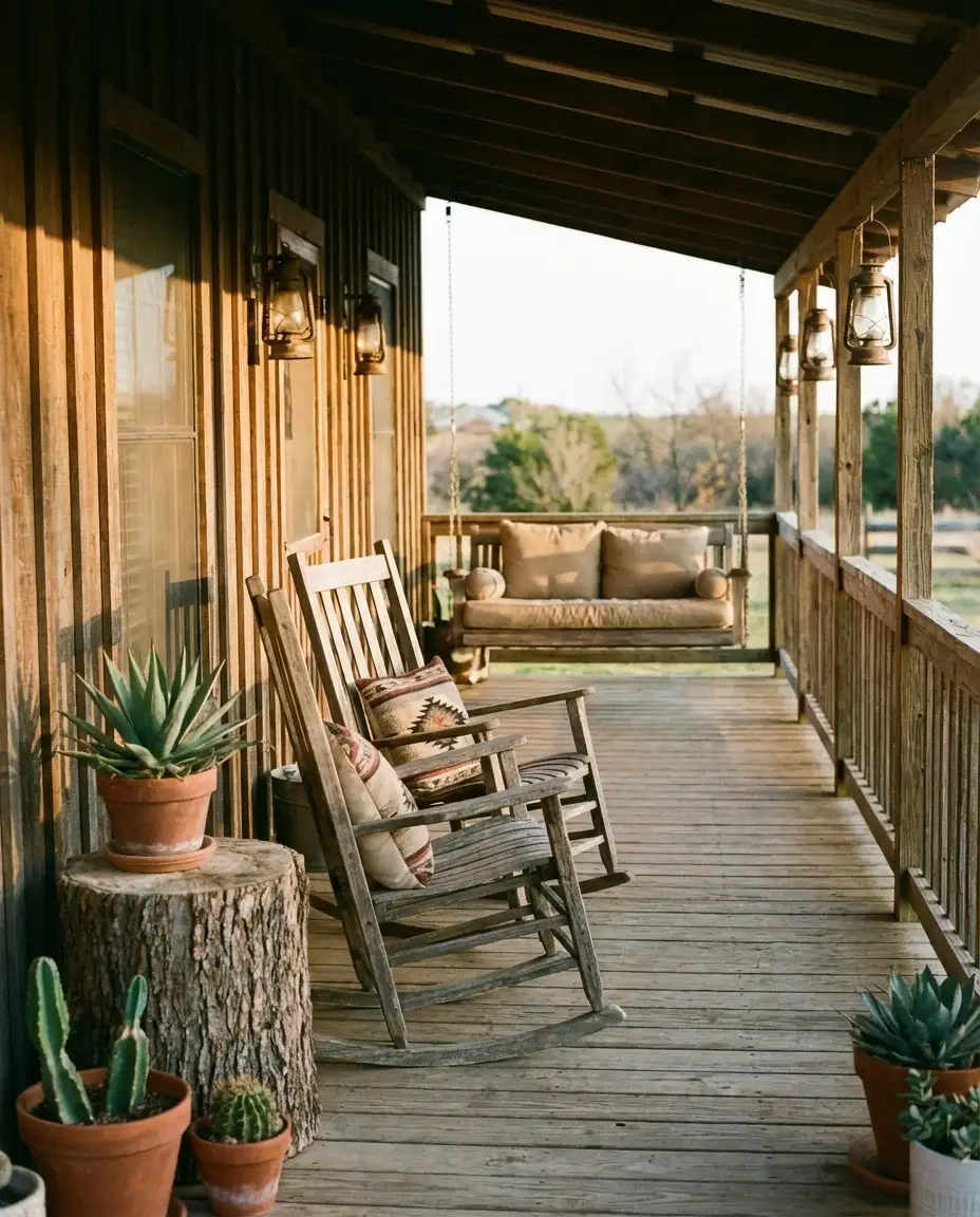 Western Porch and Outdoor Spaces 2