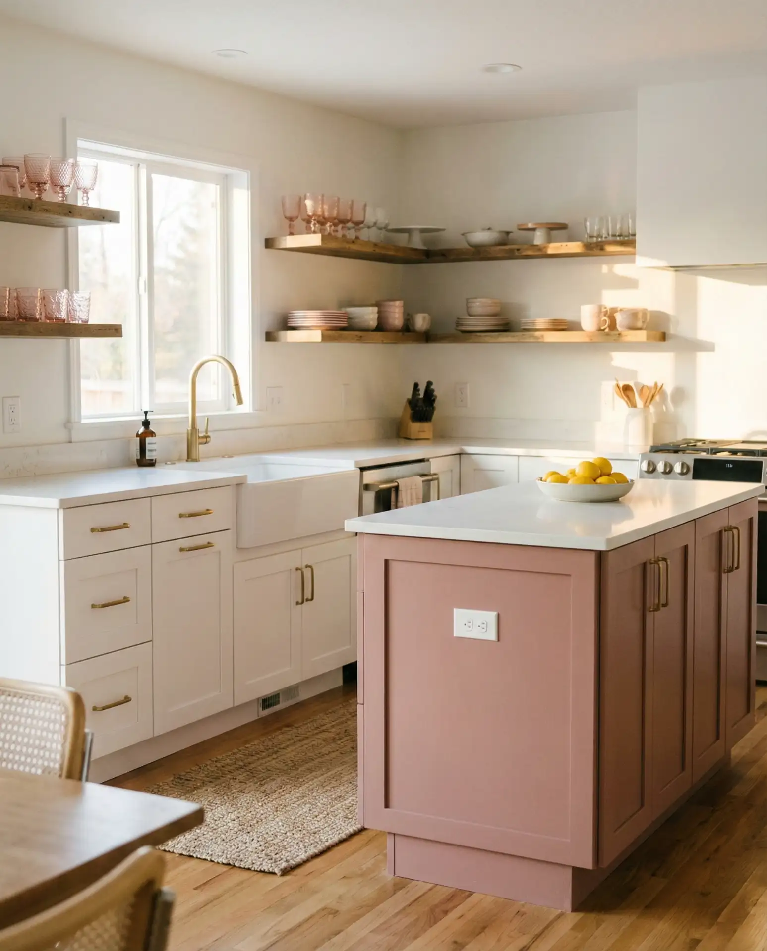 White Cabinets with Granite Countertops 2