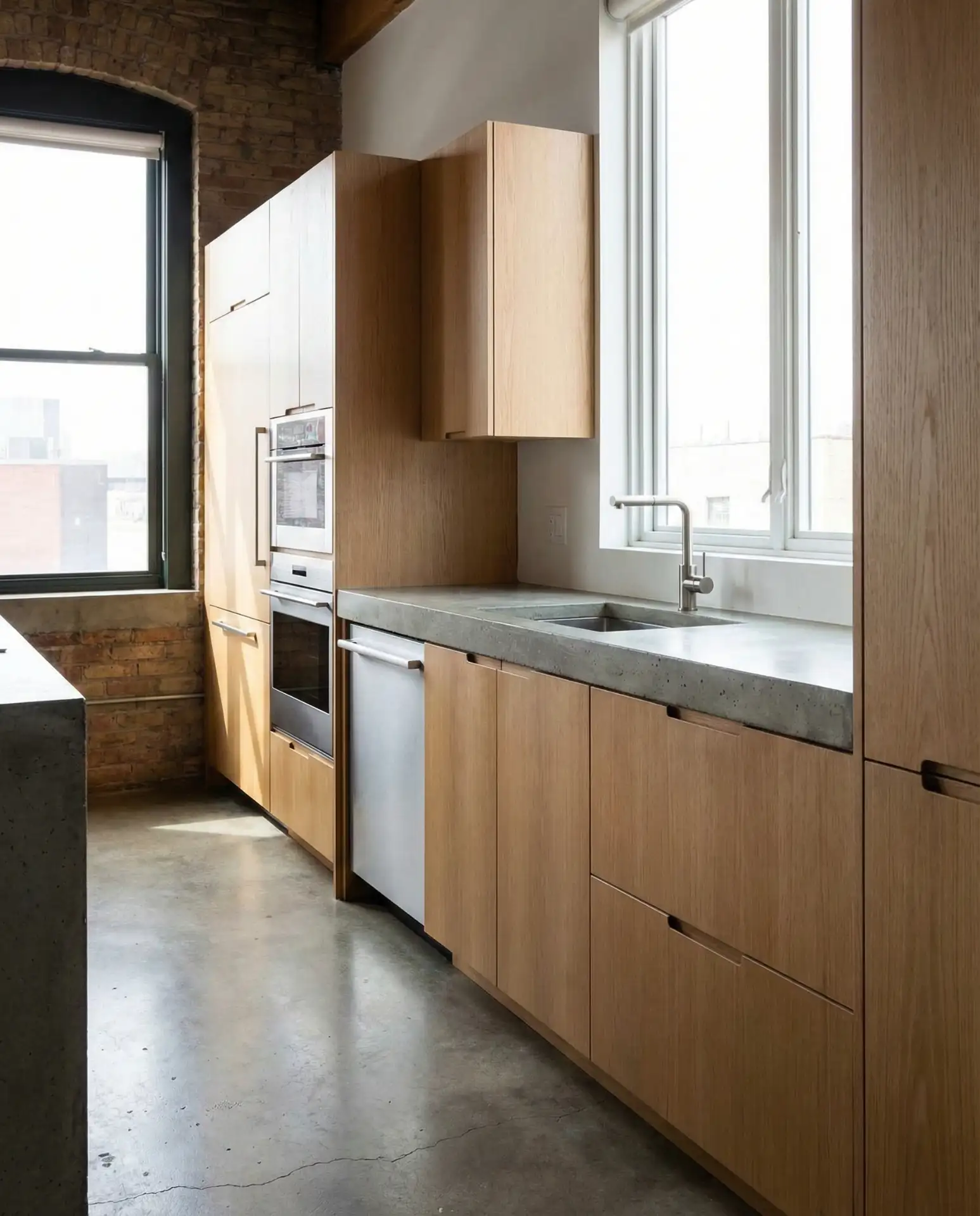 White Oak Cabinet Style Inspiration 2