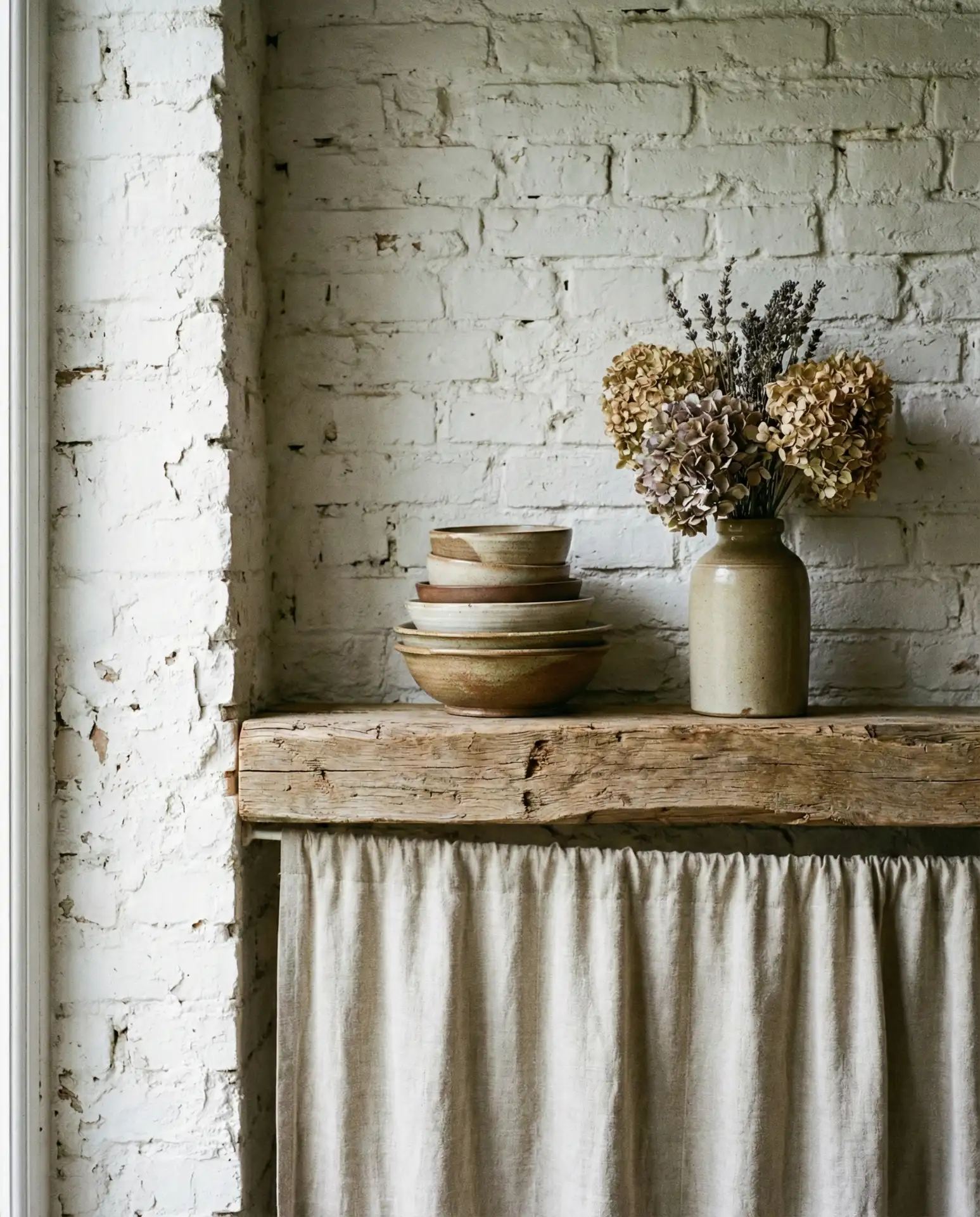 Whitewashed Brick or Plaster Walls 1