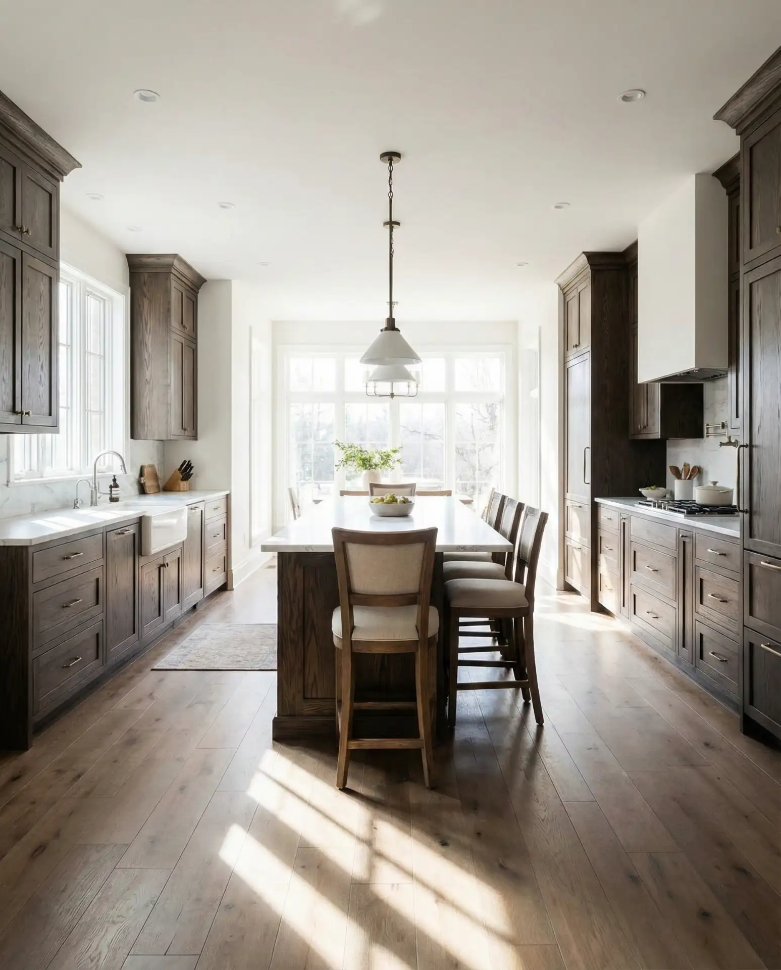 Wide Galley for Comfortable Two-Cook Workflow 2