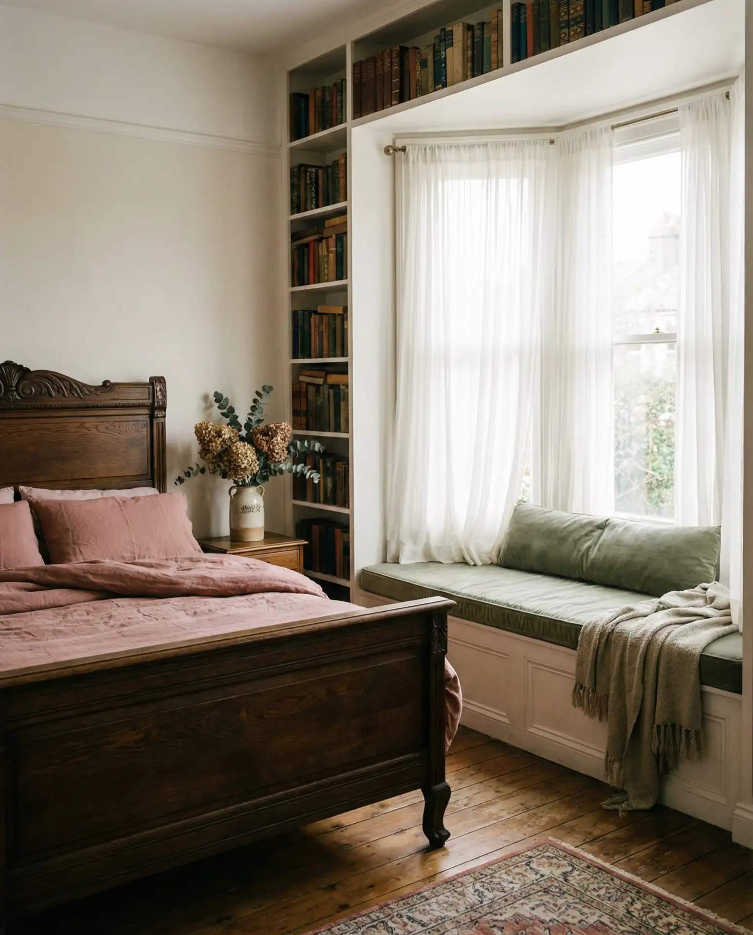 A Cozy Victorian Reading Nook Bedroom 1