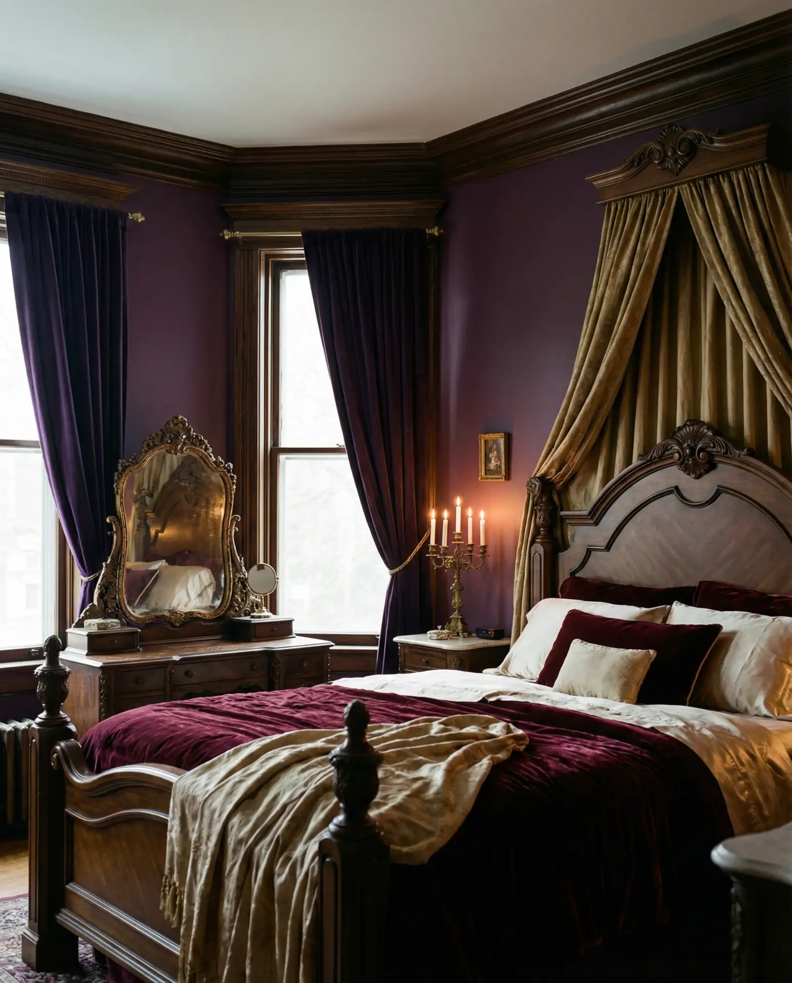 A Purple Moody Victorian Chamber 1