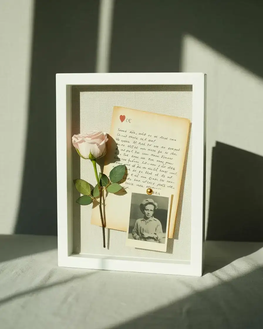 Anniversary Love Letter and Photo Display 2