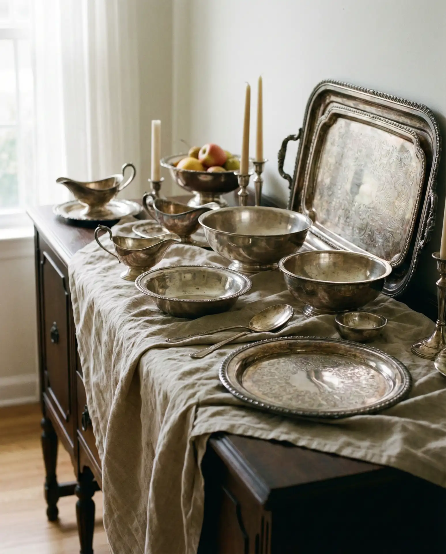 Antique Silver Service Collection 2