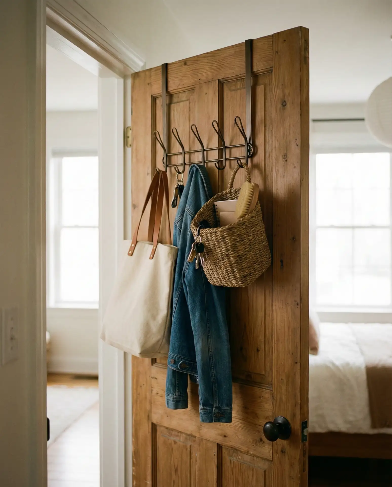Behind-the-Door Organizer for Small Rooms 1