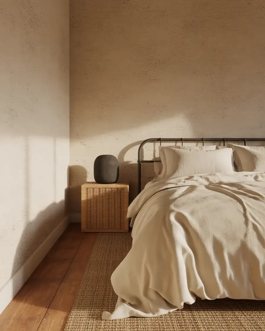 Black and Beige Warm Contrast 1