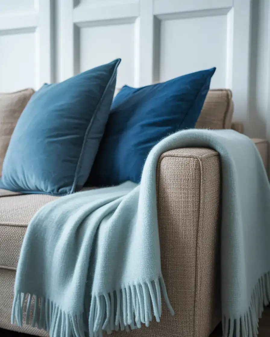 Blue Accents for a Calming Palette 2