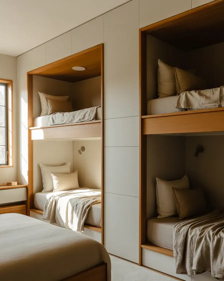 Built-In Bunk Beds That Look Like They Came With the House 2