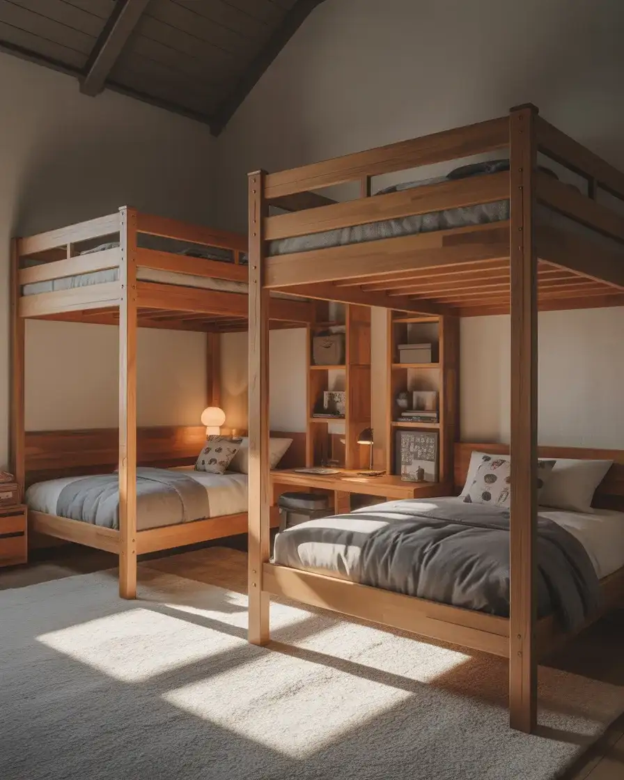 Bunk-Bed Alternative Loft Twin Beds for Older Kids 1