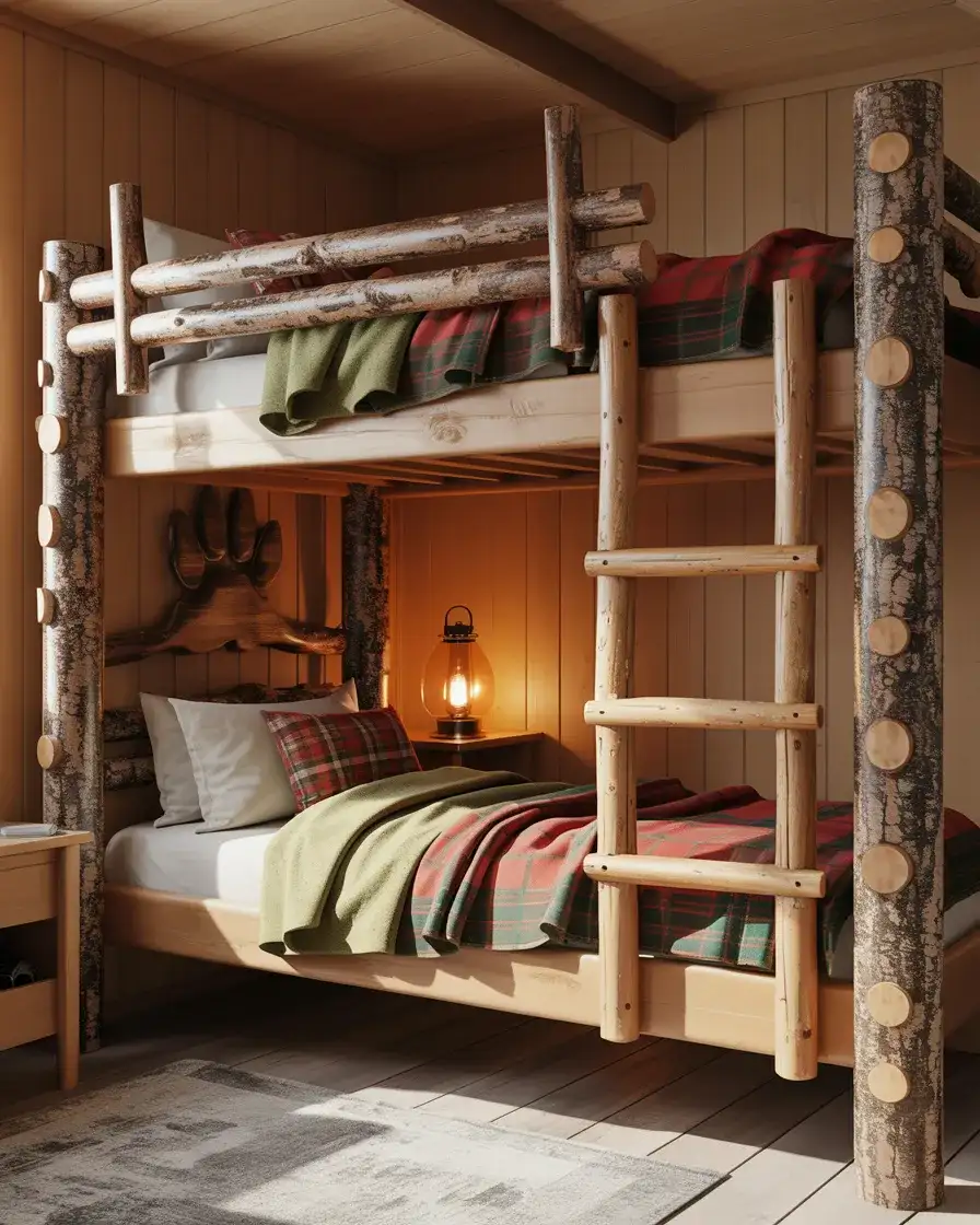 Cabin Bunk Beds That Bring-the Wilderness Indoors 1