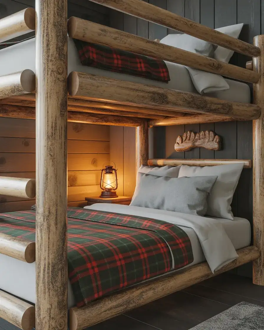 Cabin Bunk Beds That Bring-the Wilderness Indoors 2