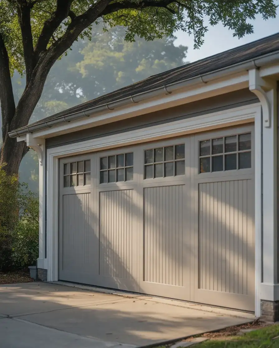 Carriage House Door with Board-and-Batten Detail 1