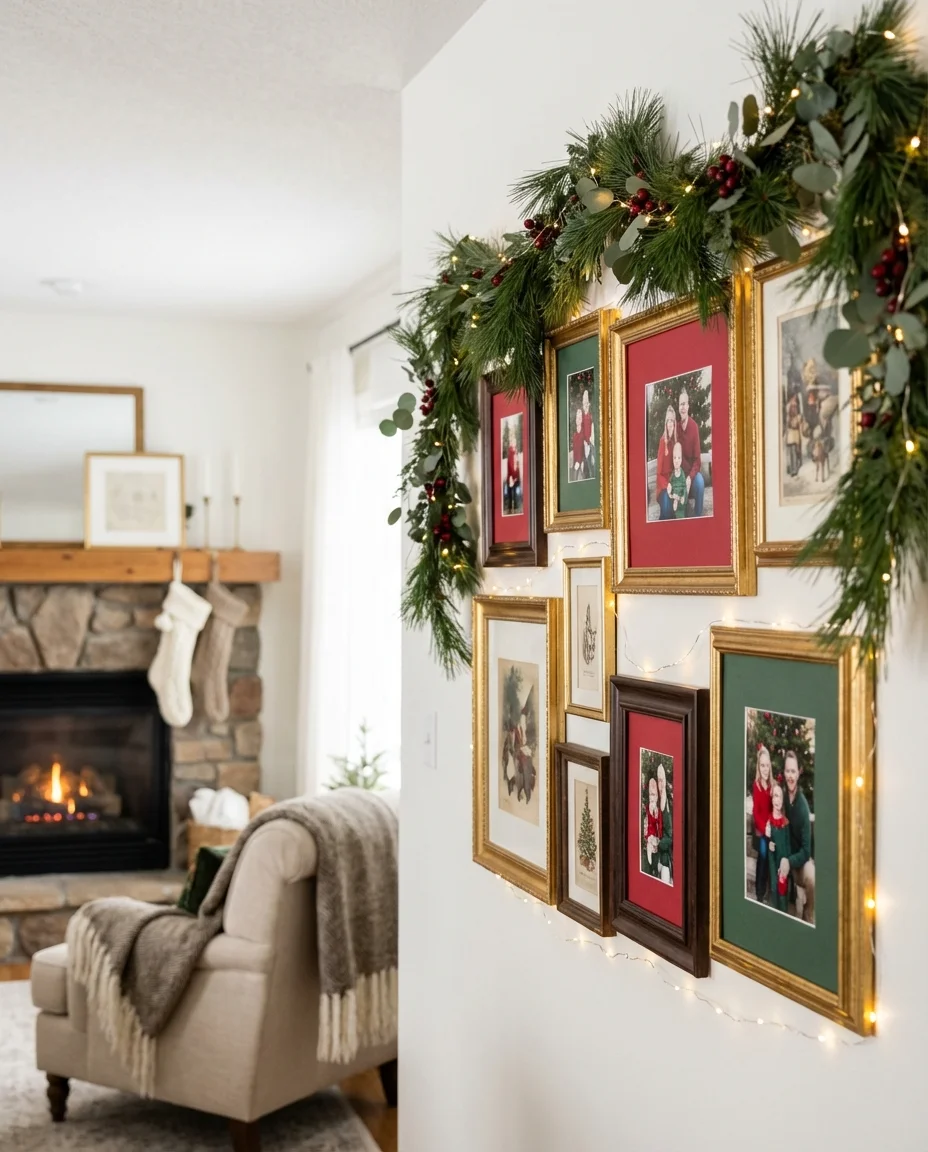 Christmas Holiday Photo Wall 1