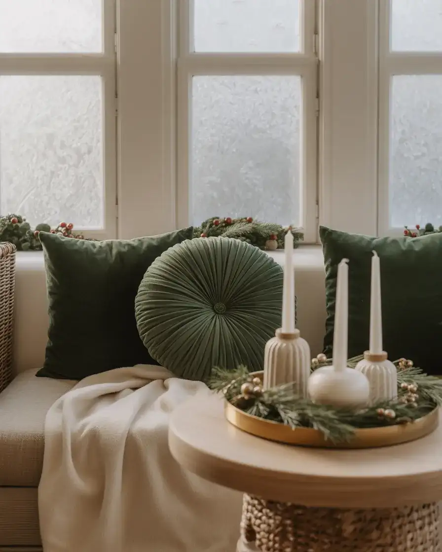 Christmas-Ready Sunroom with Seasonal Touches 2