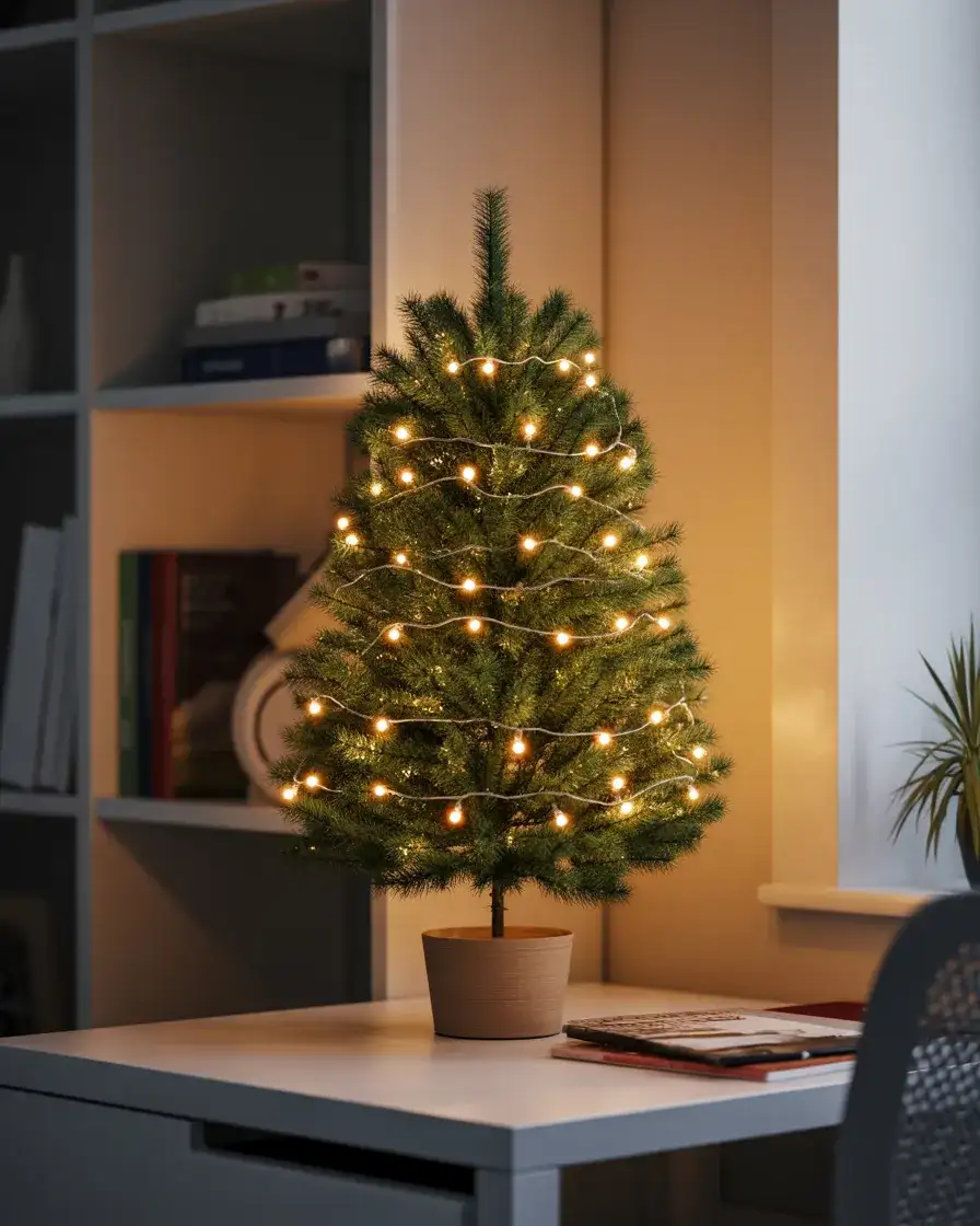 Christmas Touches Without Overwhelming the Space 2