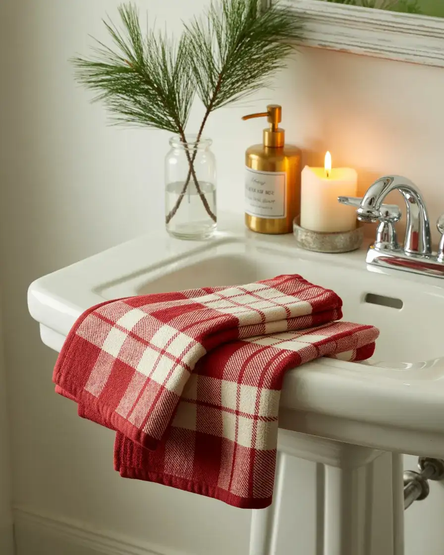 Christmas and Holiday Bathroom Styling 2