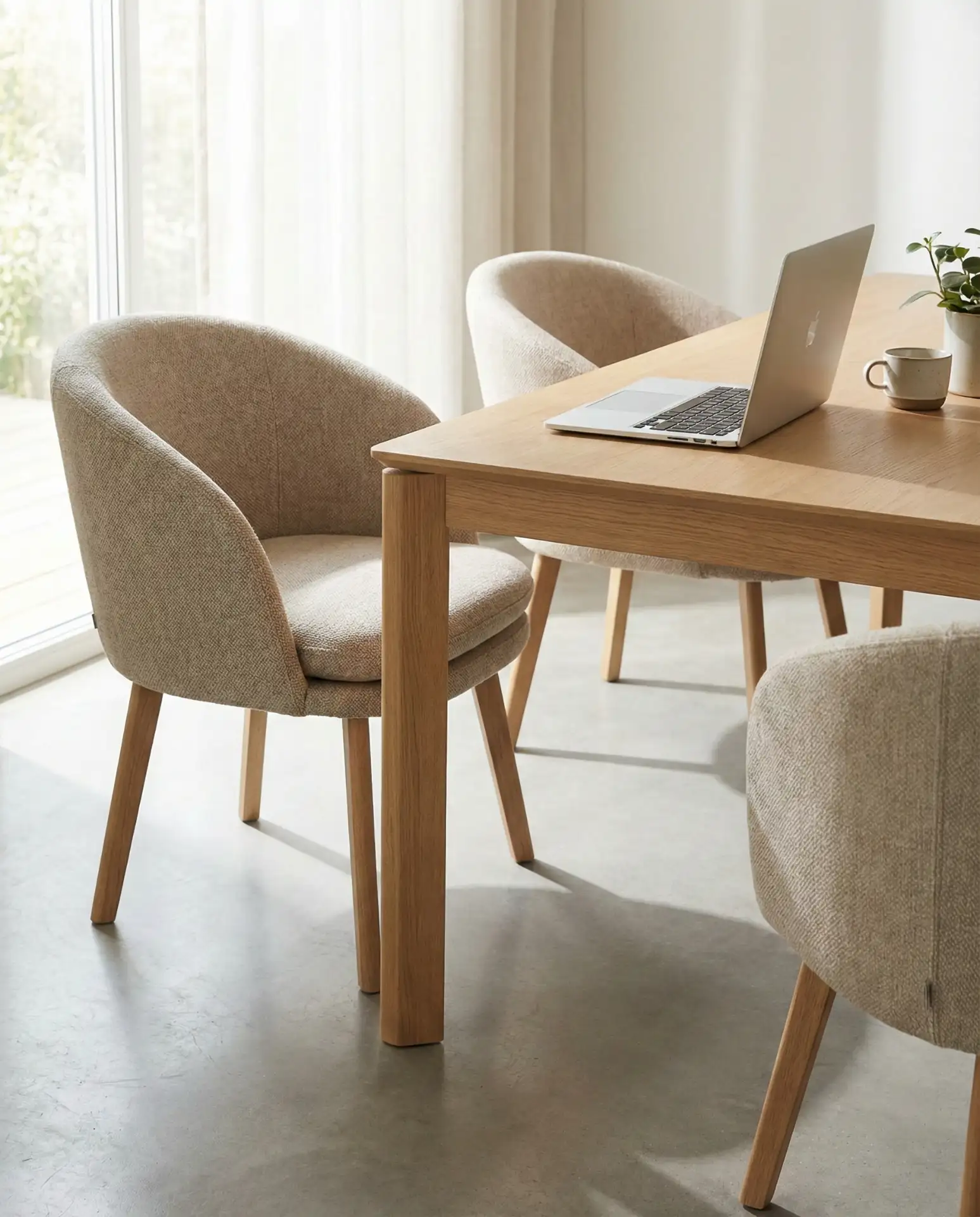 Comfortable Dining Chairs with Ergonomic Design 2