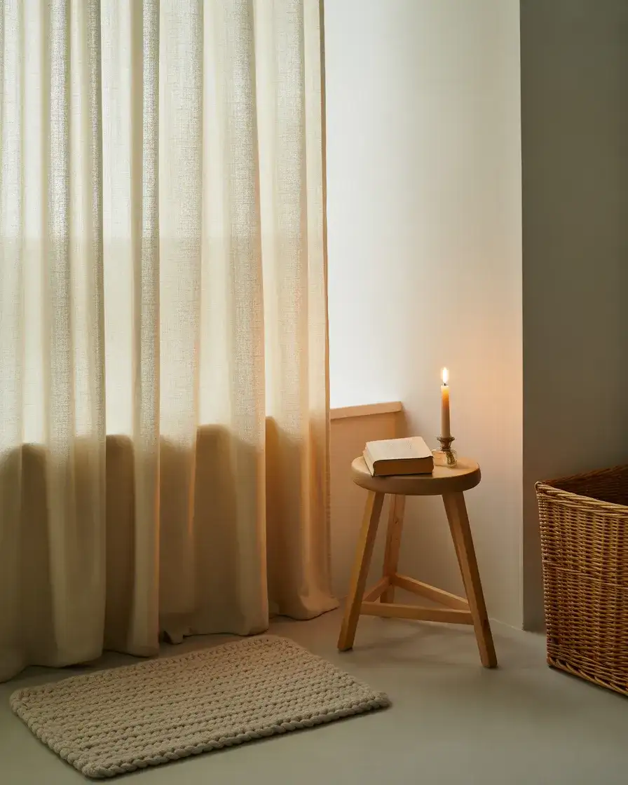 Cozy and Layered Hygge Bathroom 2